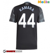 Moške Nogometnih dresov Aston Villa Boubacar Kamara #44 Gostujoči 2025-26 Kratki rokavi